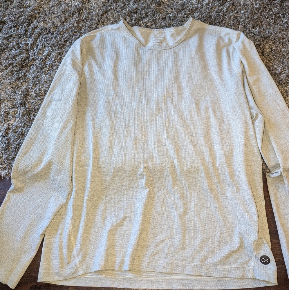 Outerknown Light Gray H2OK Long Sleeve
